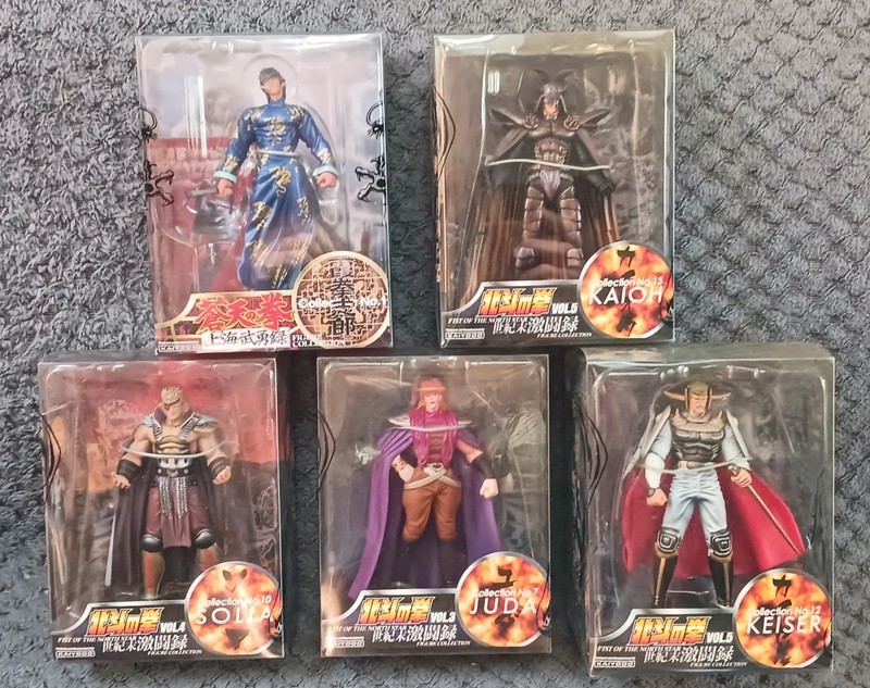 Figurines Hokuto no Ken pour Vitrine Manga : Kenshiro Juda Kaioh Neuves