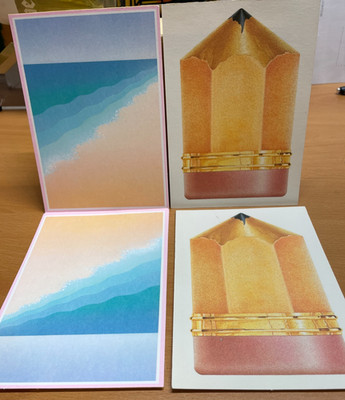 Vintage 1970sHallmark Postcard Lot | UNPOSTED UNMARKED | 10