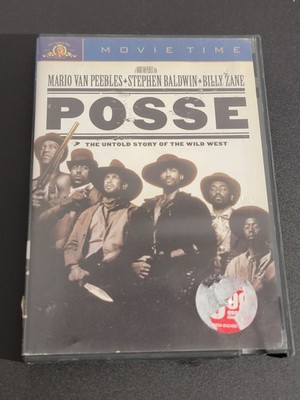 Posse DVD The Untold Story of the Wild West Mario Van Peebles Stephen Baldwin