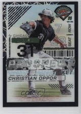 2024 Panini Prospect Edition Black Velocity Prizm /39 Christian Oppor #64 4z8