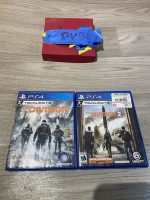 2 Games Tom Clancy's The Division And The Division 2 PlayStation 4