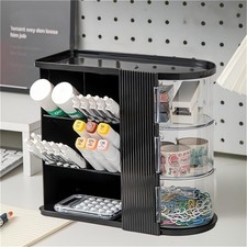 Desk Organizer with Pen Pencil Holder for Desk, Pen Organizer with 3 Drawers,...