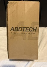 Abdtech Nadmuchiwane łóżko samolotowe dla malucha Bezpieczne miękkie - Przenośne dziecięce łóżko podróżne...