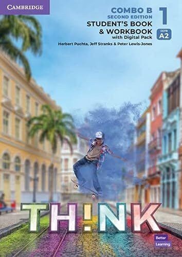 Think Level 1 Student's Book and Workbook with Digital Pack Combo B British Engl