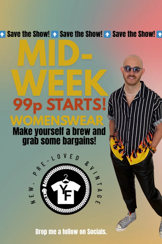 🔥 Midweek Madness 🔥 - 99p Starts - Women's Clothing - Zara, H&M & More