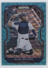 2021 Panini Prizm Teal Wave Prizm Ryan Jeffers #30 0w7