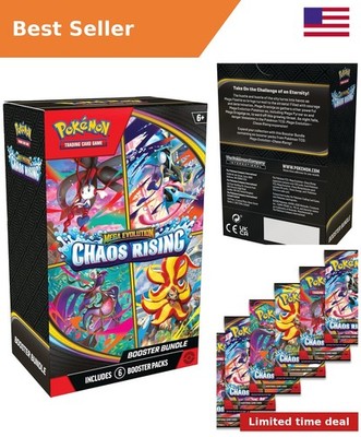 Pokmon TCG: Mega EvolutionChaos Rising Booster Bundle