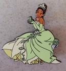Fantasy Pin Disney Princess Tiana holding Frog Prince sitting on a chair LE150 — photo 1
