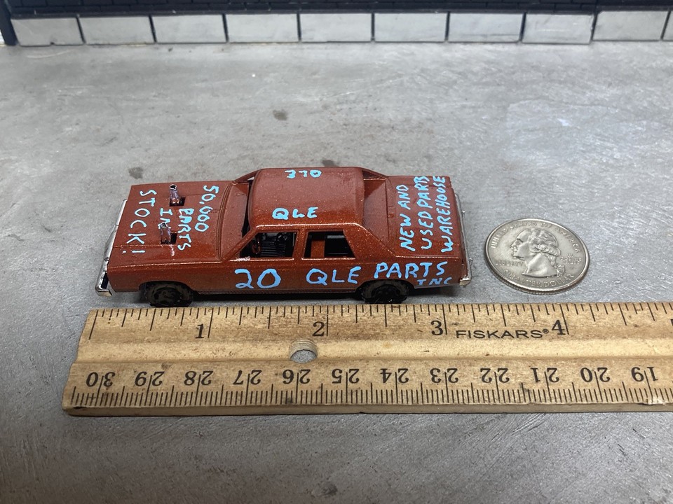 1 64 Scale 3D Printed Box Ford LTD Demolition Derby Car For Diecast 1-64-scale-3d-printed-box-ford-ltd-demolition-derby-car-for-diecast