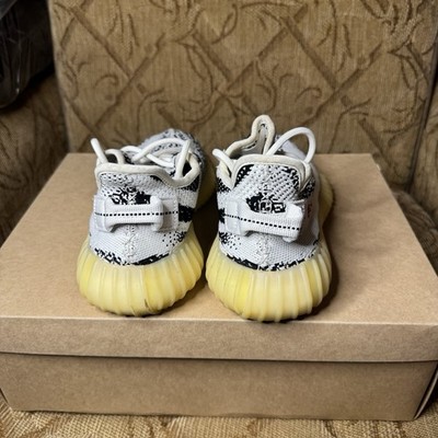 ADIDAS YEEZY BOOST 350 V2 ZEBRA Men's 5 Used no box | eBay