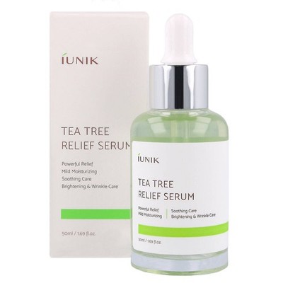 iUNIK Tea Tree Relief Serum 50 ml   regenerierendes Gesichtsserum