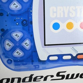 Bandai WonderSwan Color Crystal Blue Handheld Console Boxed Untested