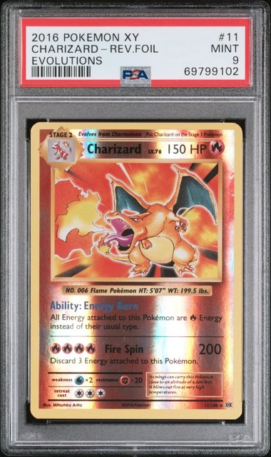Charizard [Reverse Holo] #11 (Evolutions (2016))