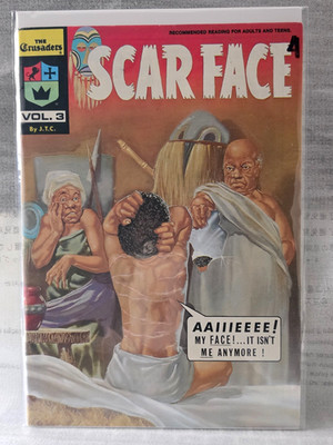 SCAR FACE VOL.3, 1974 THE CRUSADERS COMICS