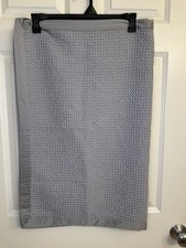 Cloud Island Baby Blanket Gray Waffle
