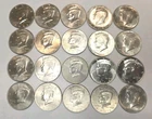 Roll Of NIFC Kennedy Half Dollars - 20 Total Coins.