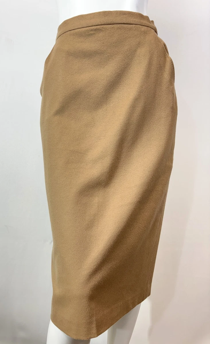 Jupe Longue Plissée Noire Max Mara Taille 42 Femme - Occasion En Très Bon état