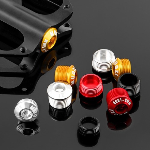Boulons De Pédale Vélo En Alliage Aluminium M14 - Couleurs Multiples (Noir/Rouge/Or/Argent) - Neufs