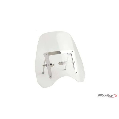 PUIG CUSTOM WINDSHIELD CHOPPER FOR SUZUKI VL125 INTRUDER 99-07 CLEAR