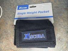 XS Scuba Single Weight Pocket WB101BK Black for Scuba Weight Belts