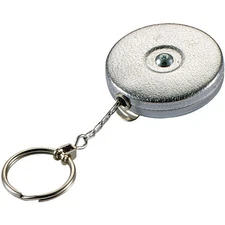 Lucky Line Key Bak Slip-On 24 In. Chrome Retractable Key Chain 43301 Lucky Line