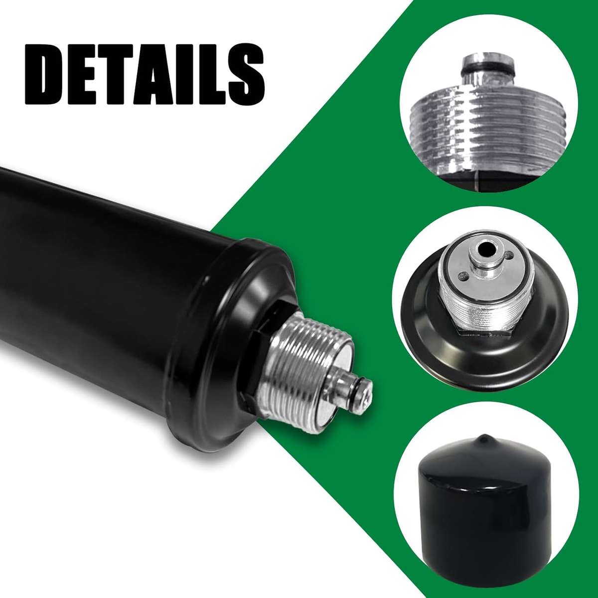 34724 A/C Recycling Filter Drier For Robinair Machines - Spin-On Filter Compatible With 17700, 34700 Series