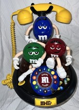 Vintage 90s M M Animated Talking-Light Up Phone, Works, Great Condition