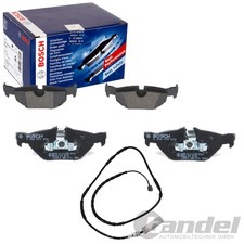 BOSCH BREMSBEL�GE + WARNKONTAKT HINTEN passend f�r BMW X1 E84 sDrive + xDrive