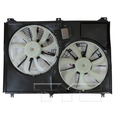 Radiator/Condenser Cooling Fan for 17-19 Toyota Highlander 3.5L w/o Fan Control