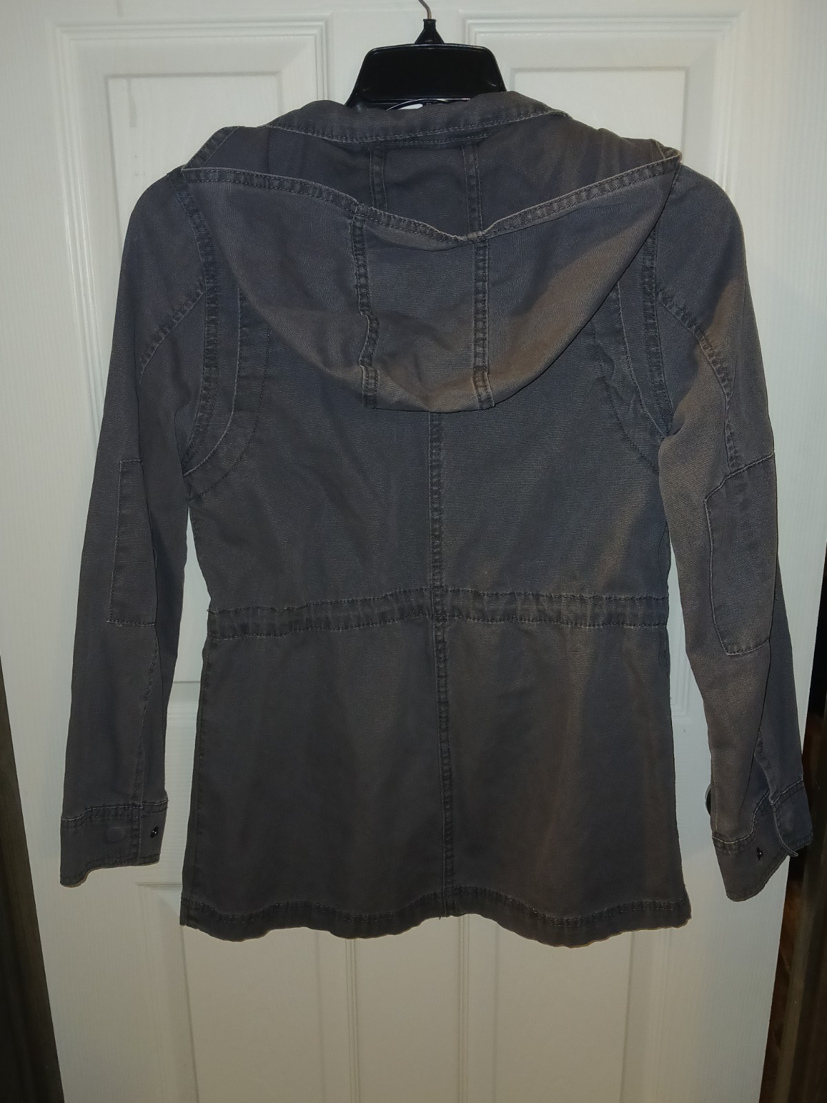 Women's Universal Thread Jacket Small Gray/Blue P… - image 5