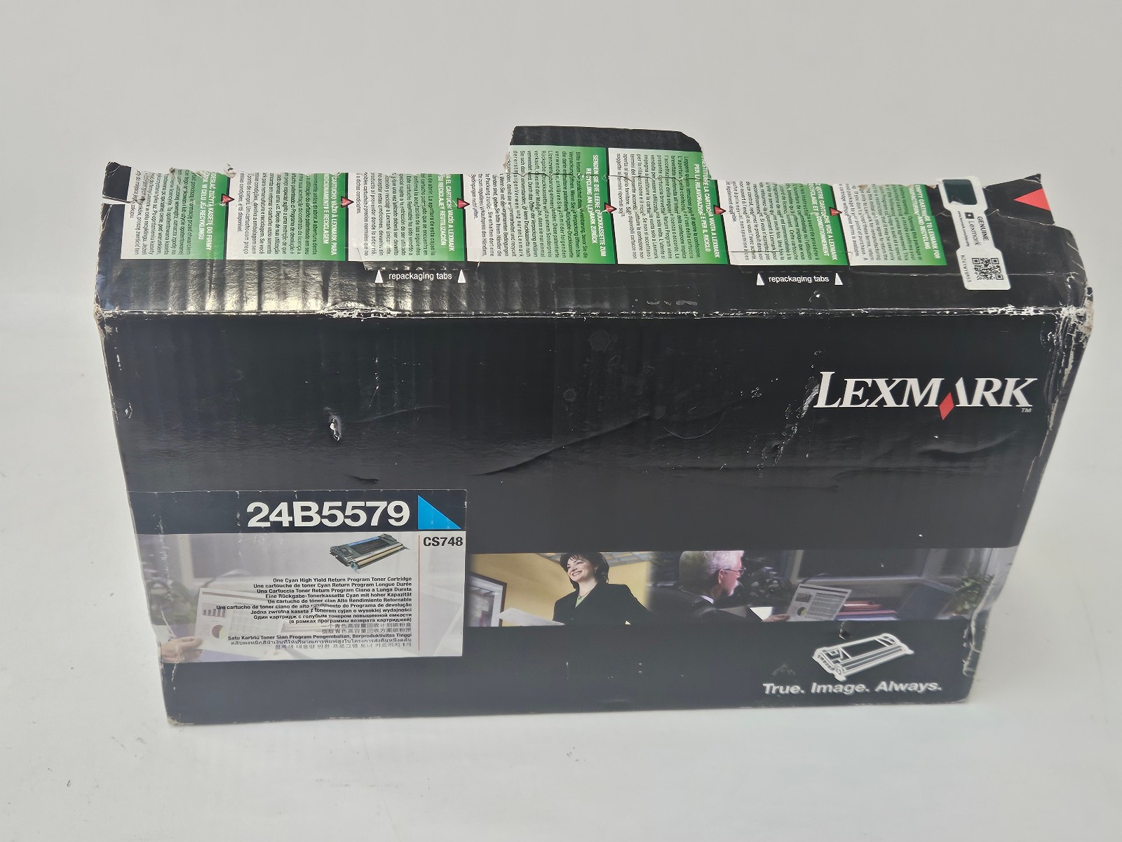 Lexmark 24B5579 genuine Cyan toner for CS748 series VAT Included