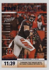 2023 Panini Prestige Time Stamped Xtra Points Blue 113/249 Sam Hubbard #TS-8 g0d
