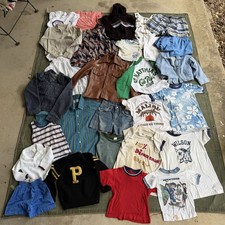 Lot 28 True Vintage Kids Assorted Clothing As-is 60s 70s 80s Distressed