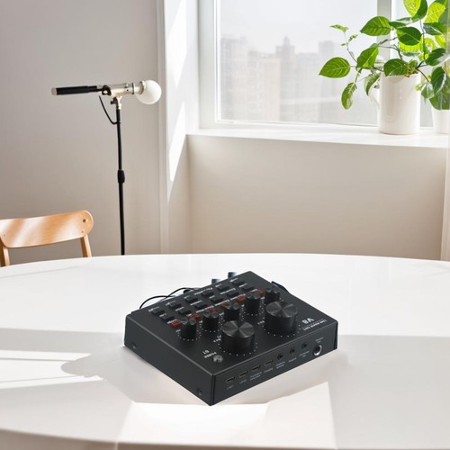 Audiophile Grade V8 External Sound Card Set Compatible with PC and Mobile - Picture 2 of 17