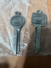 Ford Thunderbird Key Blank Set 30th Anniversary Edition 1985 1955 Oem T-bird 85