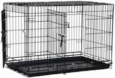 Products Two Door Great Crate Wire Dog Crate 36 Inch For Pets 50-70 lbs