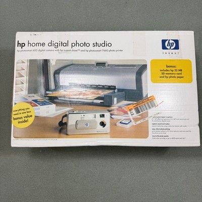 NEW HP Photosmart 7660 Printer Photosmart 435 Digital Camera Home Photo Studio