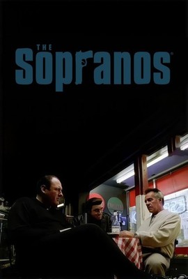 The Sopranos Mafia Crime TV Series Classic Scene Poster