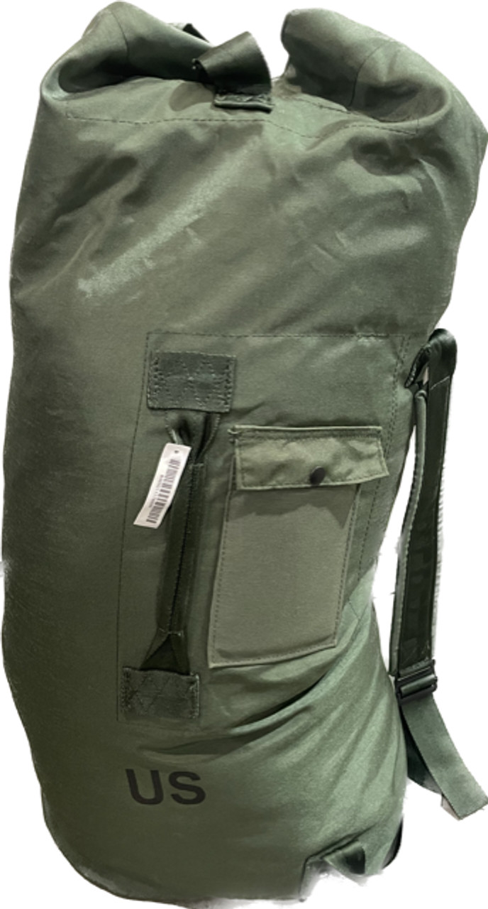 USGI Military Improved Duffel Travel Sea Bag FAIR Green 8465-01-604-6541