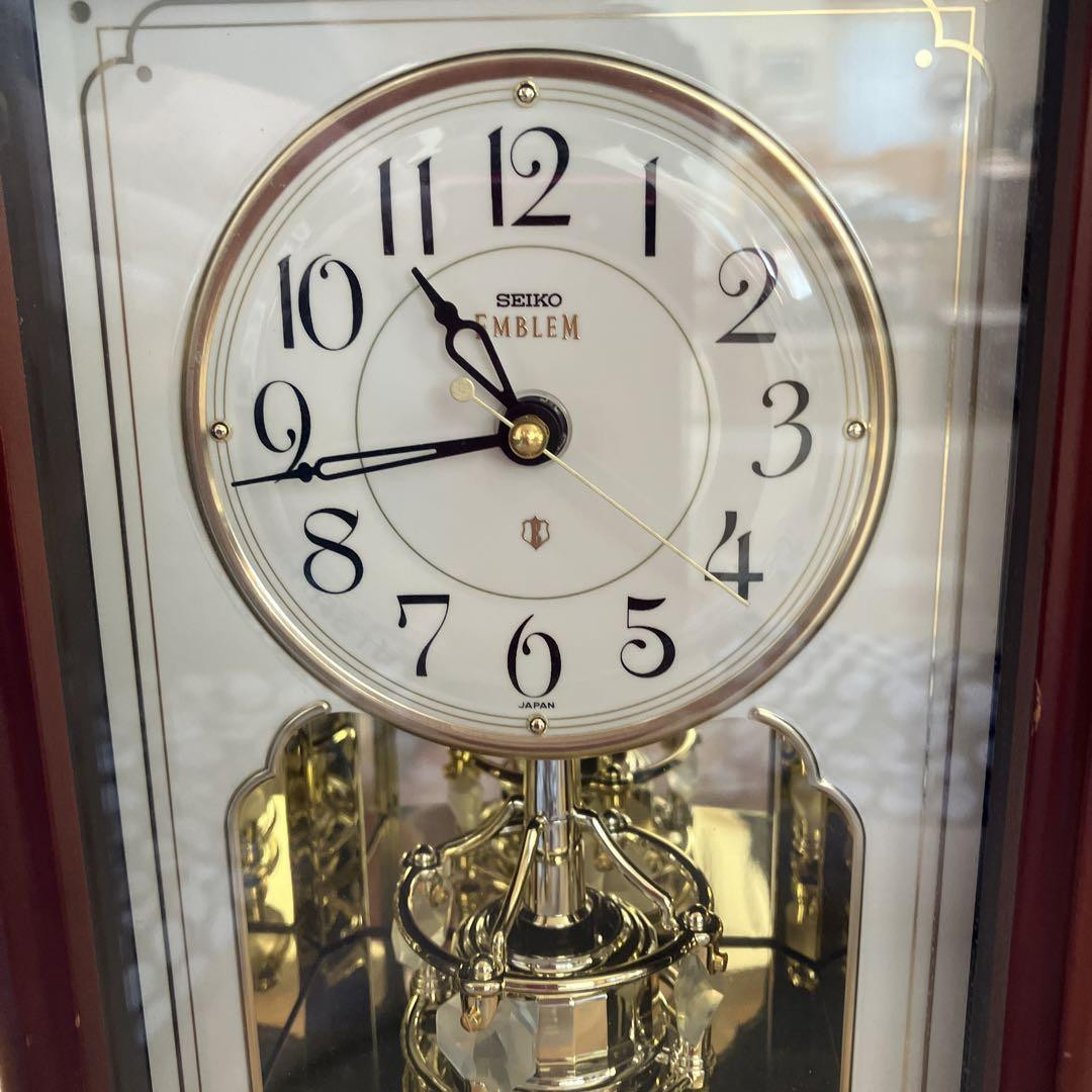 Rare, Discontinued Product, Seiko Emblem Table Clock, Hw454B