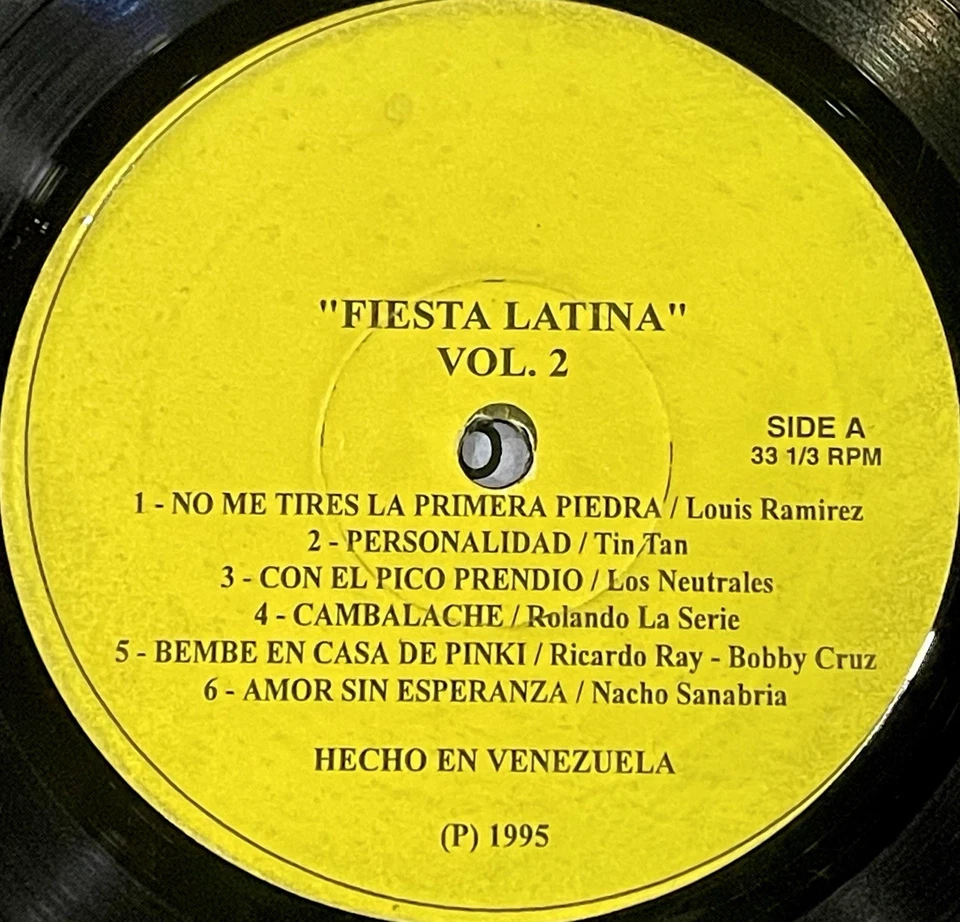 Various – Fiesta Latina Vol. 2 - Guaguanco De Los Elefantes Mulatu Astatke - Image 3 of 4