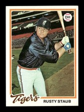 1978 Topps #370 Rusty Staub Detroit Tigers