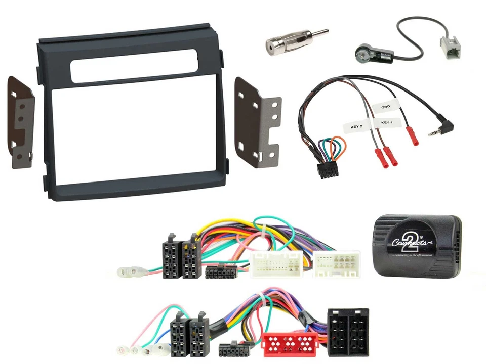 Kenwood 2DIN Bluetooth Lenkrad USB DAB Autoradio für Kia Soul 2011-2014 - Bild 3 von 4