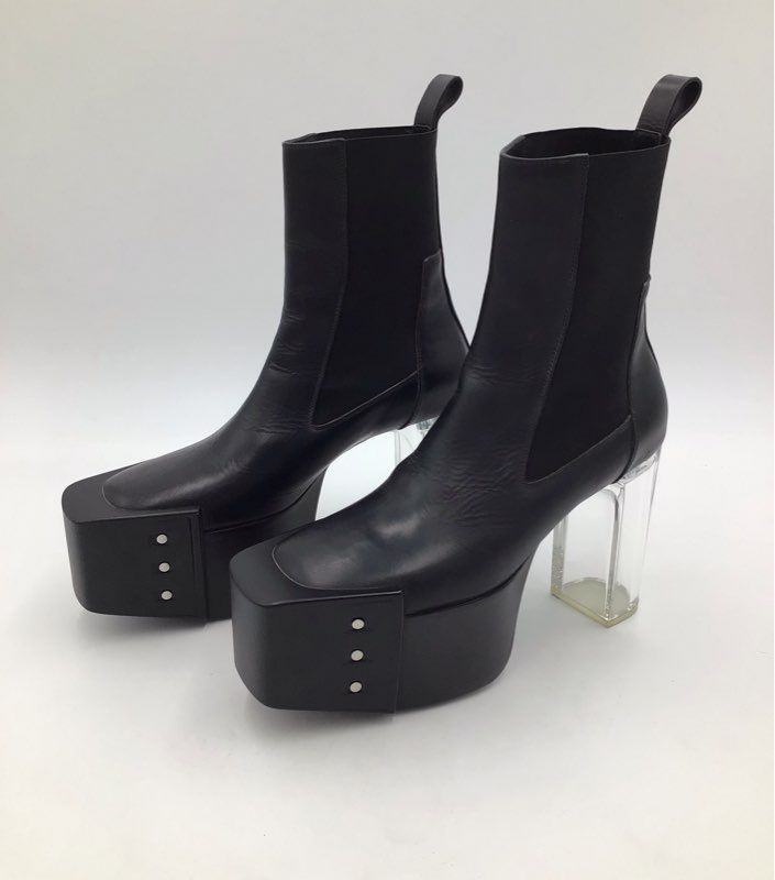 Rick Owens Kiss Boots Black Men's - US 10 - UK 9 - EU 43 | eBay Rick Owens Kiss Boots Black Men's - US 10 - UK 9 - EU 43 | eBay