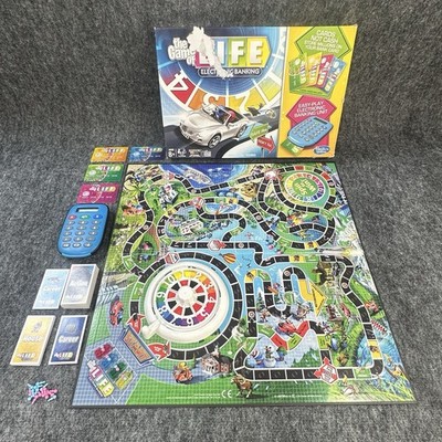 Hasbro The Game Of Life Electronic Banking Board Game 2013 Complete Tested Works