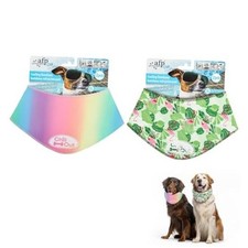Cooling Bandana for Dogs, 2 Pack Dog Cooling Neck Wrap, Ice Dog Bandanas XL