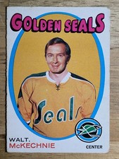1971-72 O-Pee-Chee #124 Walt McKechnie LOW GRADE