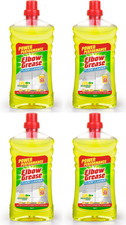 4x Elbow Grease Concentrated Liquid Floor Tiles Vinyl Surface Cleaner 1L - Lemon 3.75 per litre