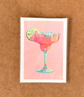 ACEO original,2.5x3.5 in, Margarita, Cocktail, Drink, Bar, Lime, Fruit, Food — photo 1