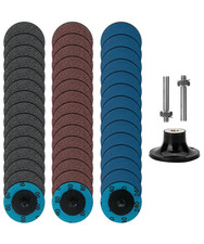 47 Pcs 2-Inch Quick Change Sanding Discs, 1/4" Holder, Grinding, Abrasive Wheels
